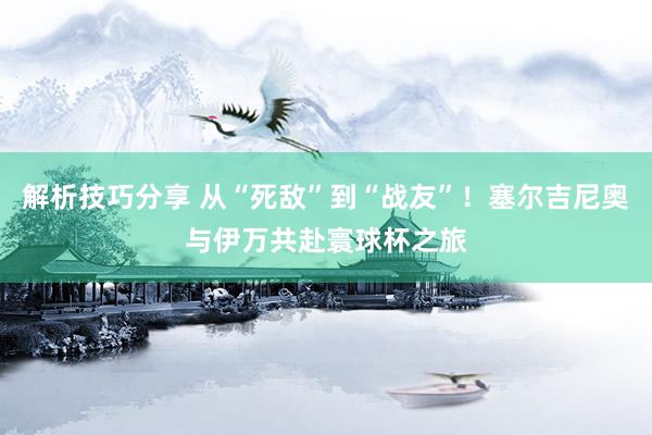 解析技巧分享 从“死敌”到“战友”！塞尔吉尼奥与伊万共赴寰球杯之旅